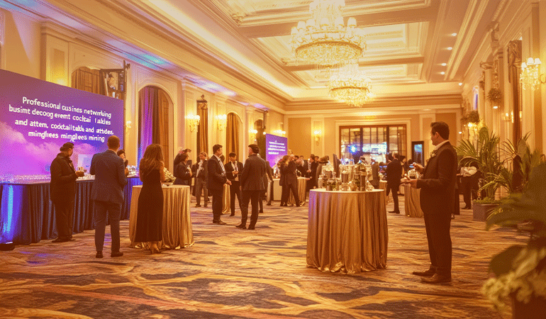 Starkrutours Oman outdoor catering setup at an event