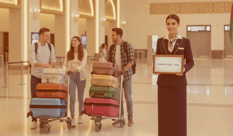 Starkrutours Oman Meet & Greet — airport welcome and transfer